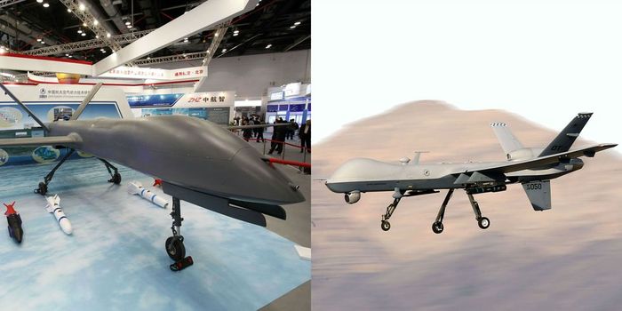 Caihong-4 mirip MQ-9 milik AS.