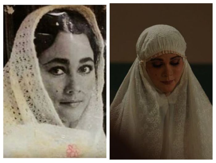 Wajah Luna Maya (kanan) sangat mirip Suzzanna (kiri)