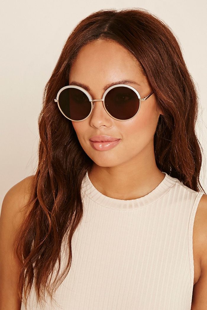 Forever21 – Contrast Round Sunglasses