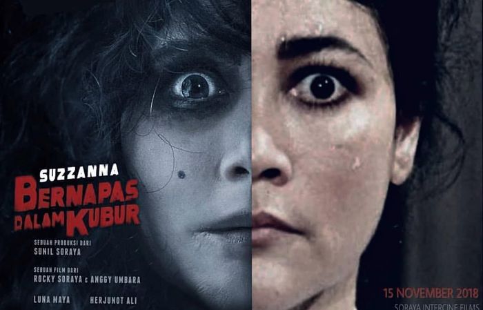 poster film remake Suzanna, Bernapas dalam Kubur