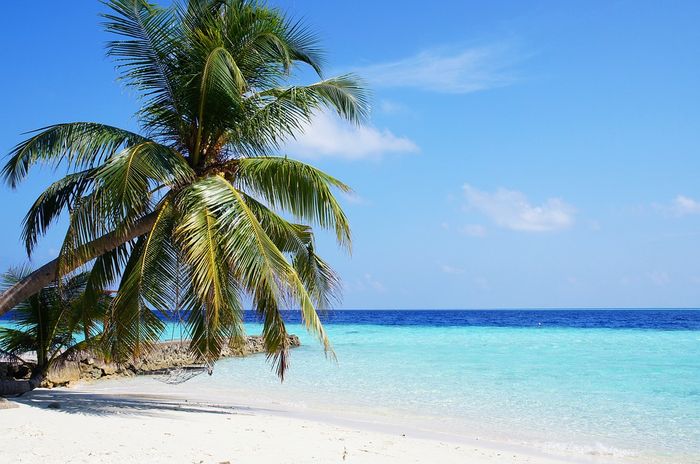 Pantai Maladewa selalu menggoda