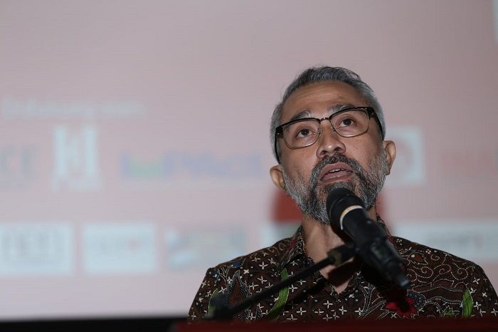 Lukman Sardi saat ditemui Grid.ID di kawasan Cikini, Jakarta Pusat, Senin (1/10/2018).