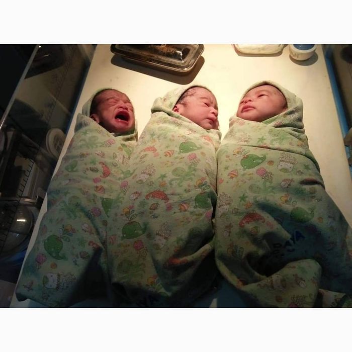 Kelahiran bayi kembar tiga di tengah bencana gempa tsunami Palu
