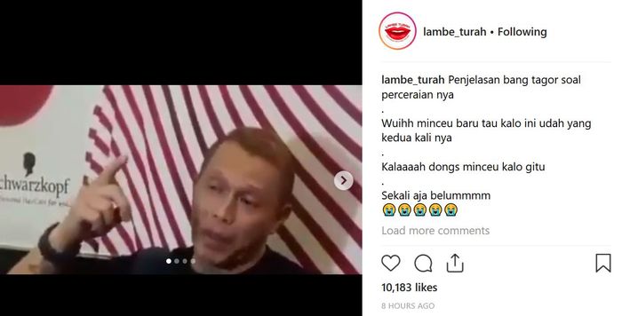 Video Klarifikasi perceraian Bang Tigor dengan Nina