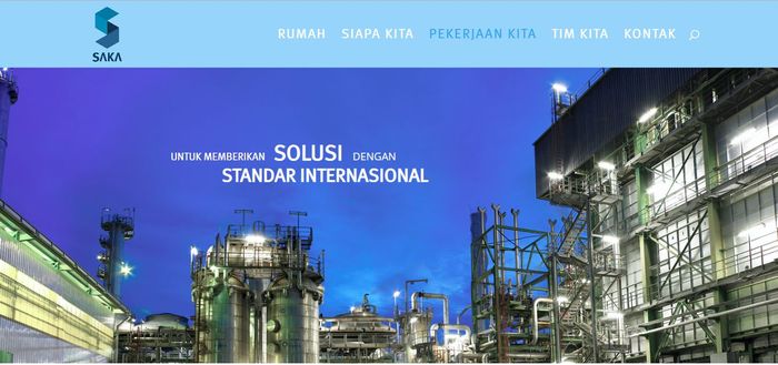 Website PT. Sketsa Aliansi Kharisma Abadi (SAKA)