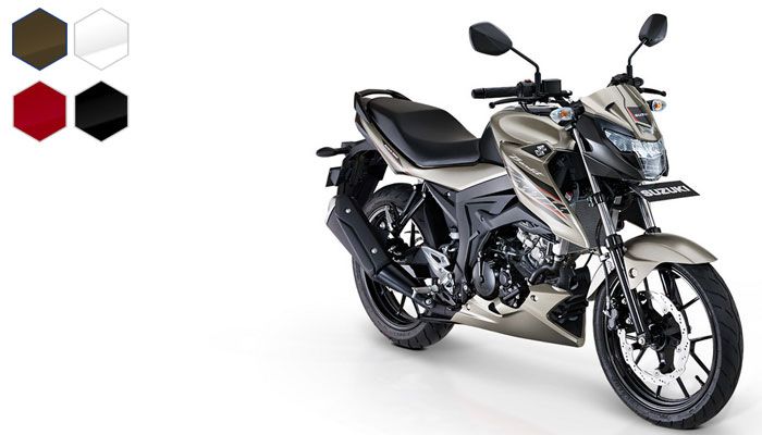 Pilihan warna Suzuki GSX150 Bandit