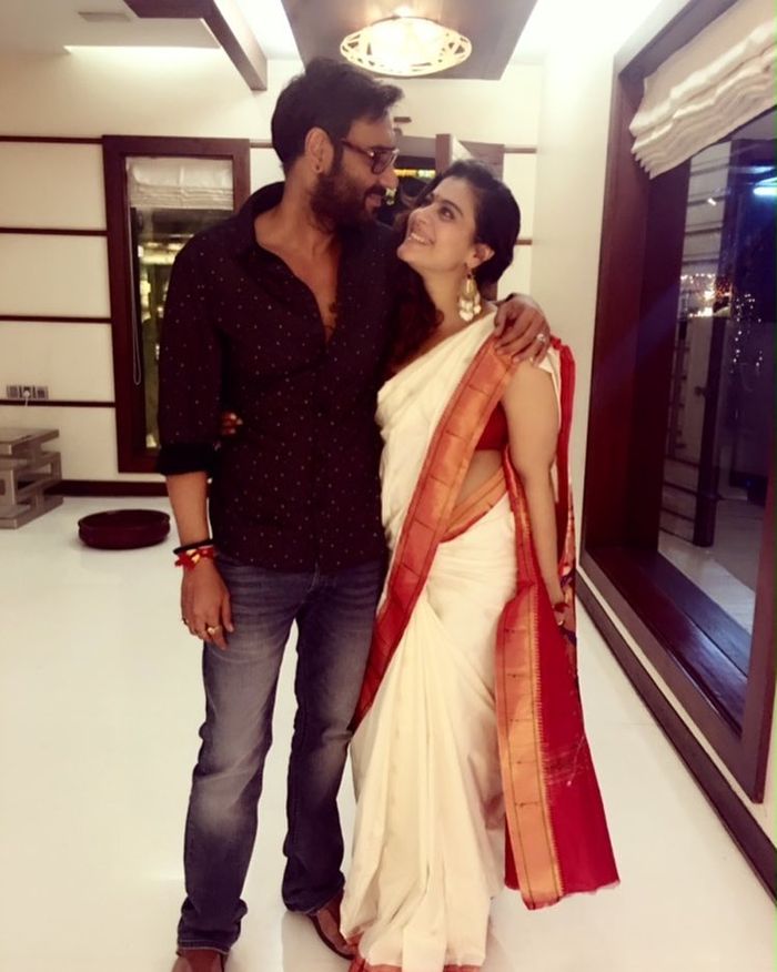 Salah satu potret mesra Kajol dan Ajay Devgan