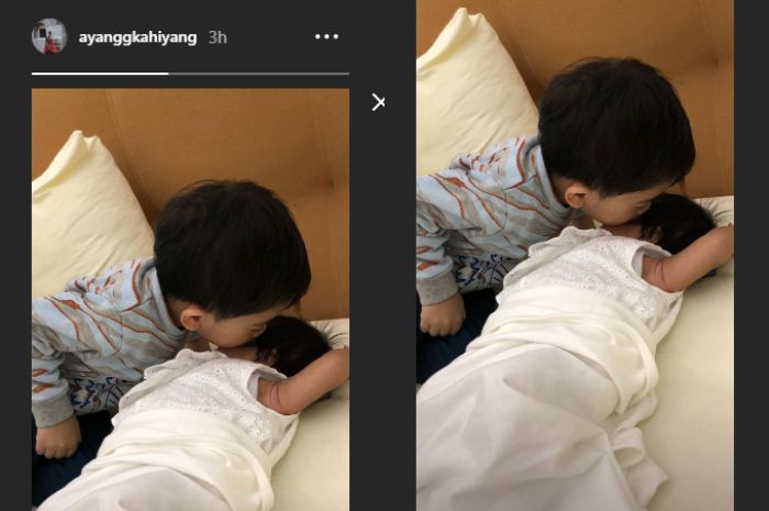 Unggahan Instastory Kahiyang Ayu