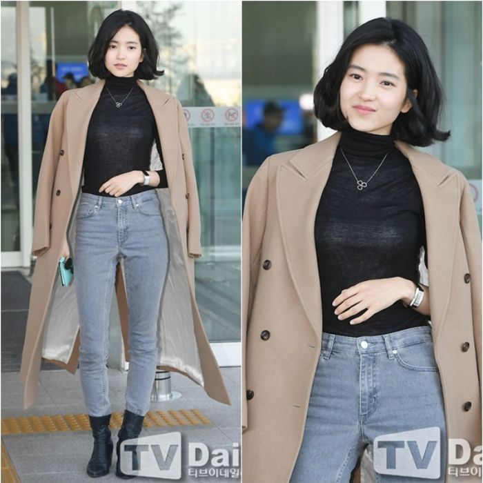 Penampilan Edgy Kim Tae Ri