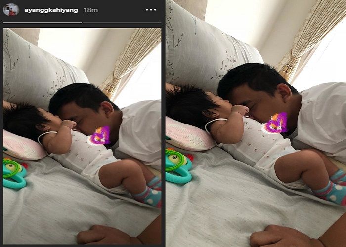 Potret Kasih Sayang Bobby Nasution ke Putrinya, Sedah Mirah, yang diunggah oleh Kahiyang Ayu