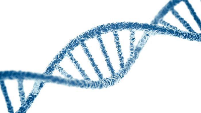 Ilustrasi bentuk DNA.