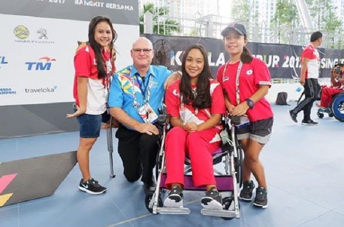Laura Aurelia Dinda <a href='https://manado.tribunnews.com/tag/atlet-renang' title='atlet&nbsp;renang'>atlet&nbsp;renang</a> difabel