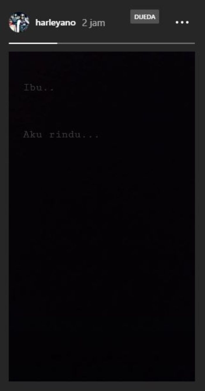 Tangkap layar Instagram.com/@harleyano
