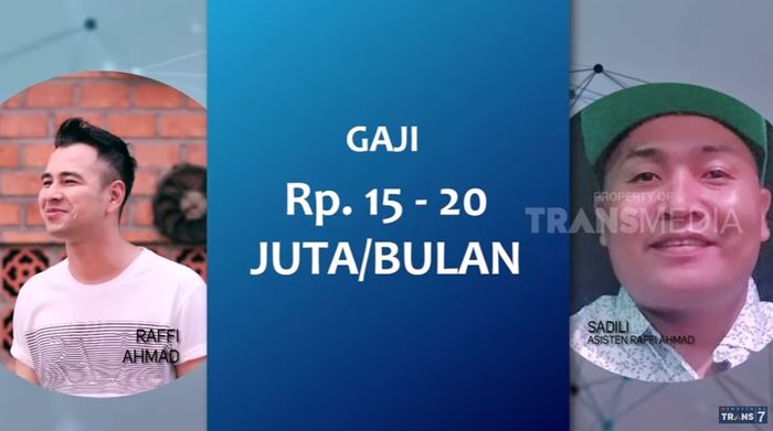 Gaji merry asisten raffi ahmad