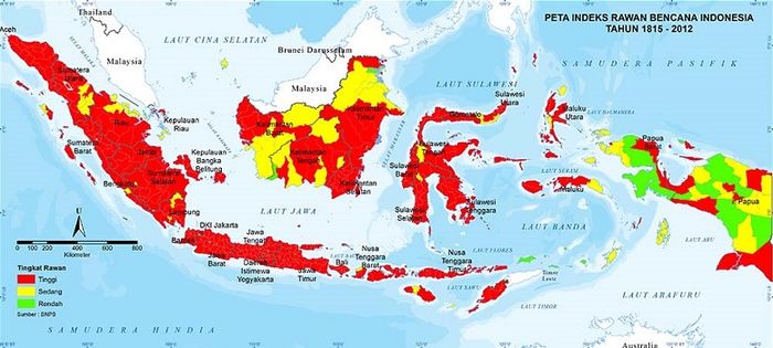 Tetap Waspada Ini Peta Wilayah Wilayah Di Indonesia Yang Rawan Tersapu