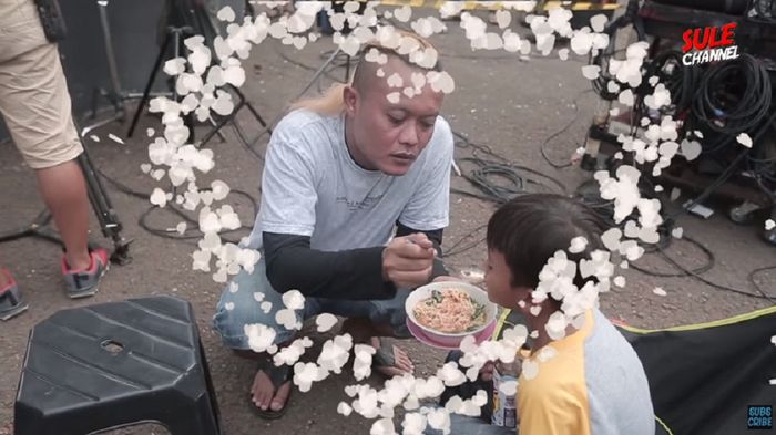 Suapi Anak Sarapan di Lokasi Syuting, Begini Kehidupan Sule Sekarang Menduda Tanpa Lina