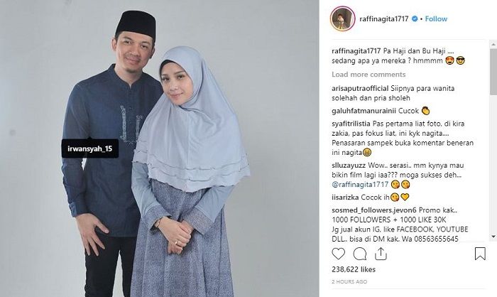 Nagita Slavina Foto Berdua Bareng Irwansyah