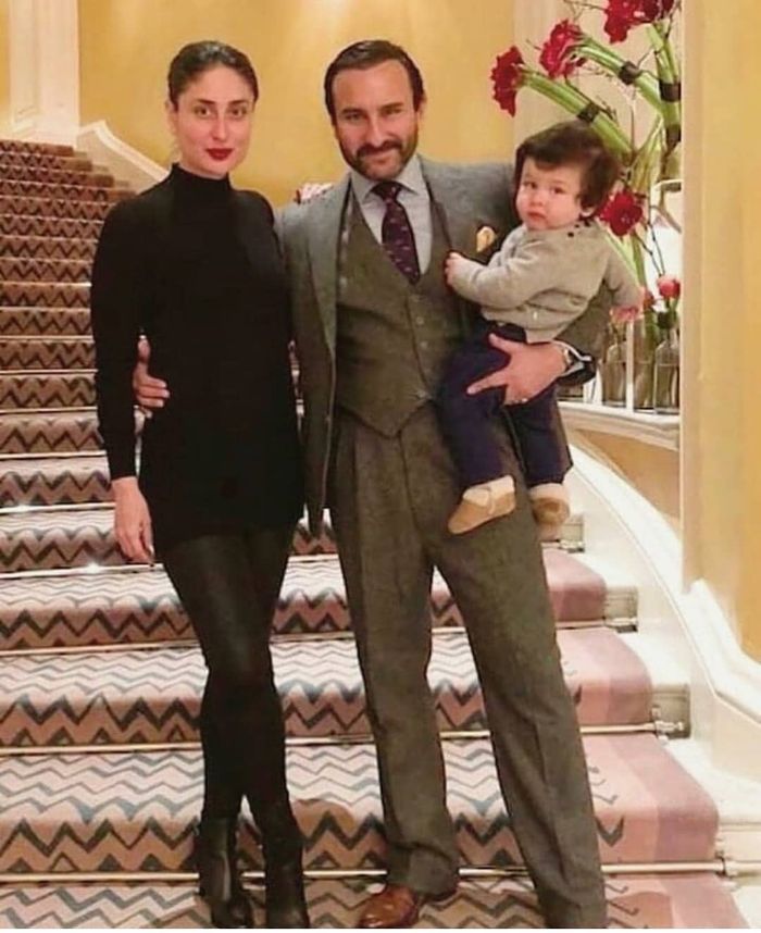 Potret Stylish <a href='https://manado.tribunnews.com/tag/kareena-kapoor' title='Kareena Kapoor'>Kareena Kapoor</a> Bersama Suami dan Anaknya