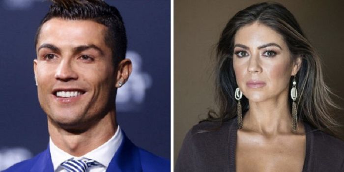 Kolase foto Cristiano Ronaldo (kiri) dan Kathryn Mayorga