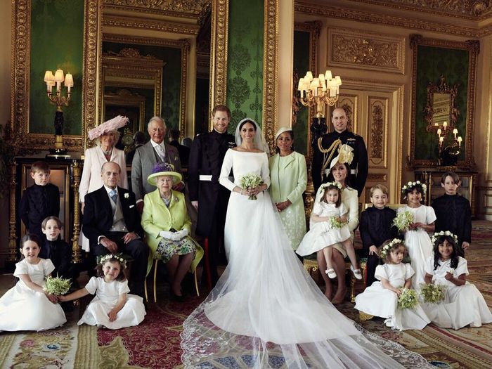Foto resmi pernikahan Pangeran Harry dan Meghan Markle