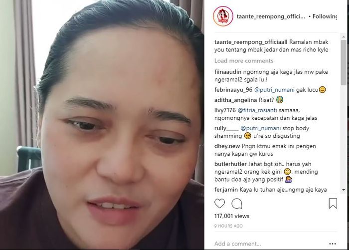 Peramal Mbak You (Instagram/taante_reempong_officiaall) ()