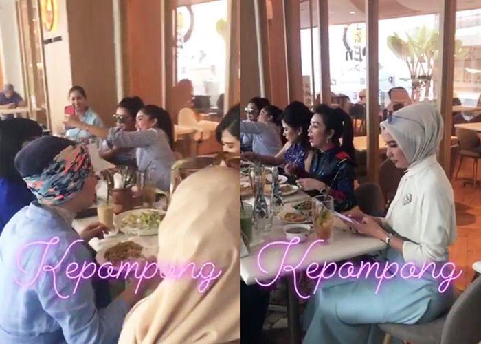Mayangsari sedang arisan