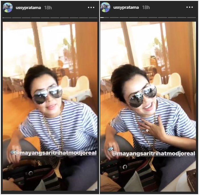 Komentar Mayangsari saat digoda punya instagram baru