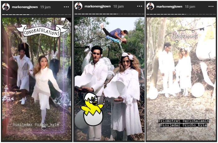 pemotretan Jessica Iskandar dan Richard Kyle