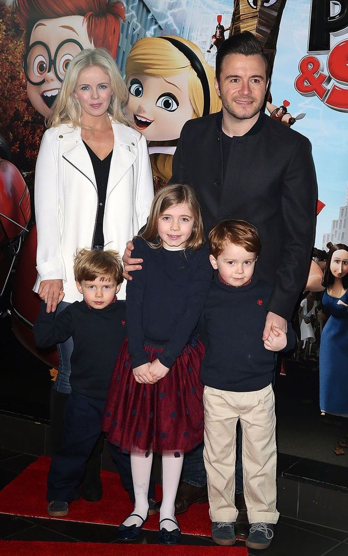 Shane Filan dan keluarganya