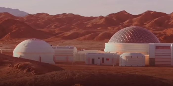 Pangkalan simulasi Planet Mars milik China di daerah Gurun Gobi