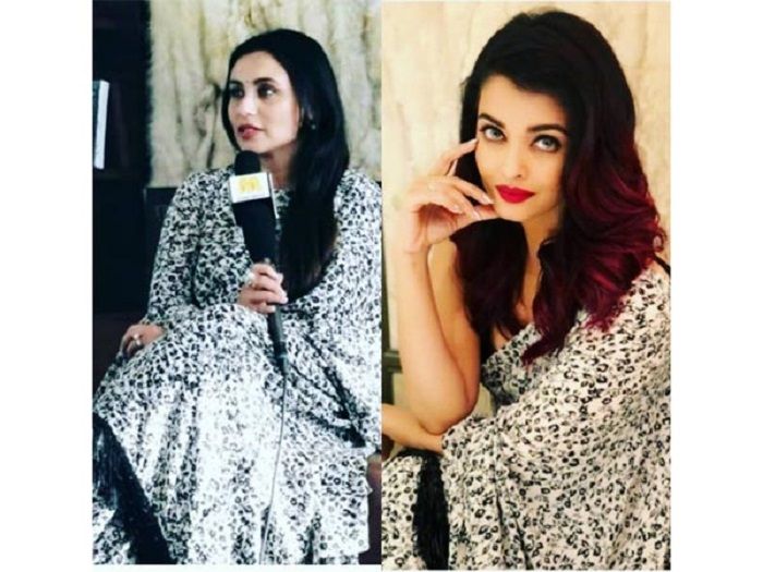 Rani Mukerji dan Aishwarya Rai tak sengaja pakai baju sama persis