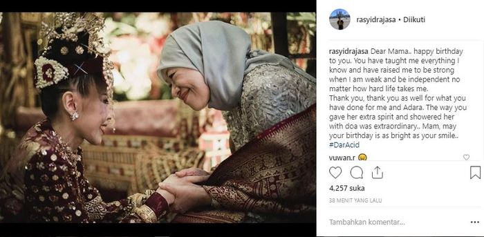 Adara Taista dan Oktiniwati Ulfa Dariah Rajasa.