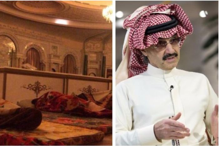 Pangeran Alwaleed bin Talal tidur di lantai hotel