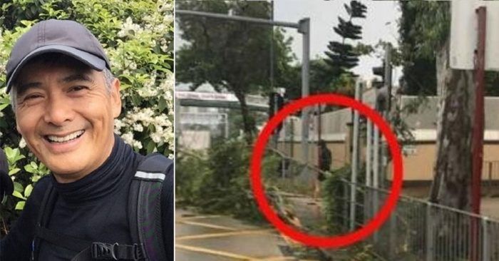 Chow Yun Fat ambil sampah daun goodyfeed