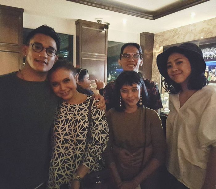 Afgan dan Rossa di acara film 'Wiro Sableng'.
