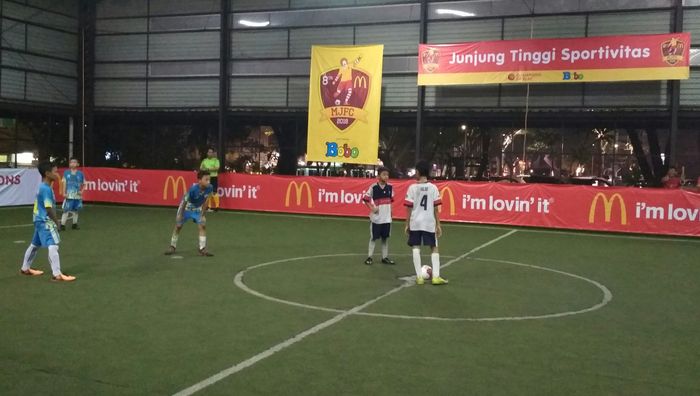 Babak kedua pertandingan final MJFC 2018 wilayah Barat.