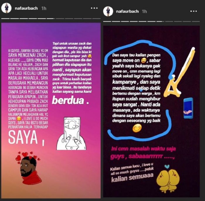 Unggahan <a href='https://lampung.tribunnews.com/tag/nafa-urbach' title='Nafa Urbach'>Nafa Urbach</a>.