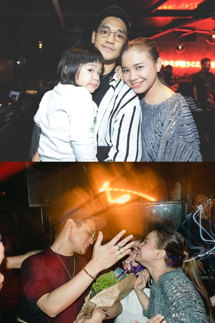 Rossa di acara ulang tahun Afgan.