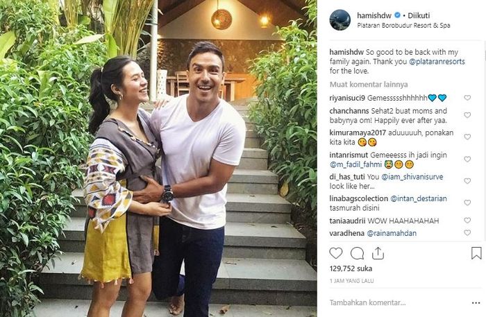 Raisa dan Hamish Daud