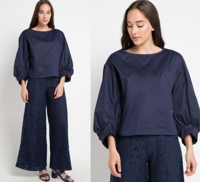 Puff Sleeves Blouse