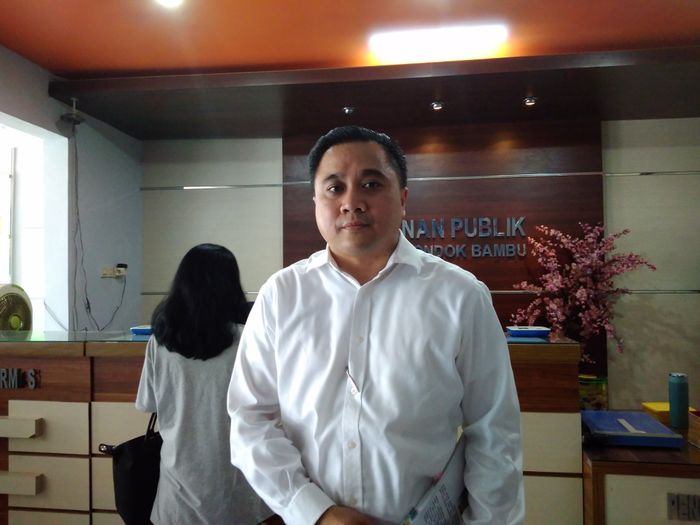 Asgar Sjarfi saat ditemui Grid.ID di Rutan Pondok Bambu, Jakarta Timur, Senin (22/10/2018).