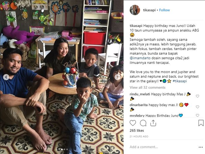 Momen Imam Darto sebelum kabar meninggalnya sang ibu