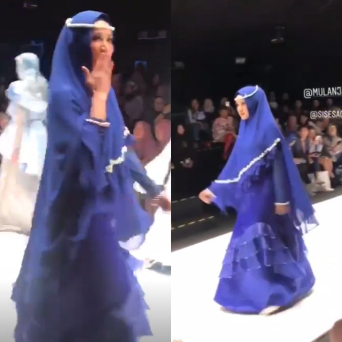 Mulan Jameela di JFW 2019
