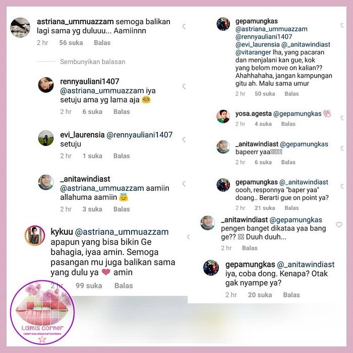 balasan Kyku untuk para netizen
