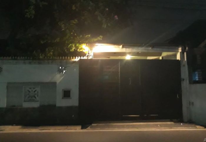 Gerbang rumah Maia Estianty di Kawasan di kawasan Pejaten, Jakarta Selatan.