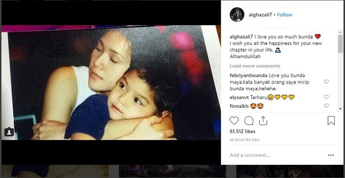 Doa Al Ghazali untuk Sang Bunda, Maia Estianty yang Dikabarkan Menikah di Jepang