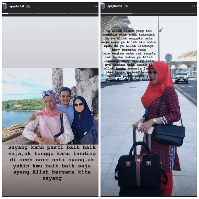 Unggahan stories kekasih pramugari Lion Air