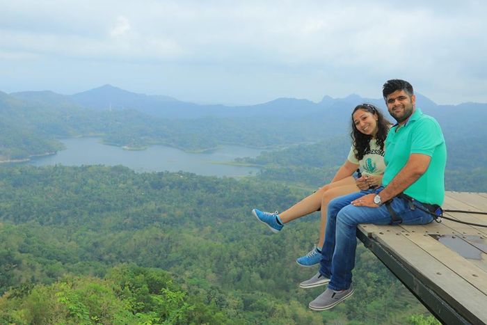 Bhavye Suneja dan Garima Sethi saat berlibur ke Yogyakarta