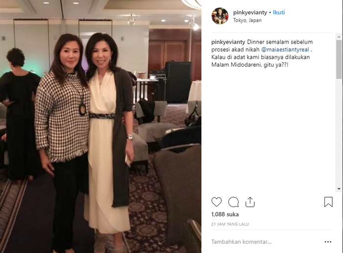 malam sebelum perniakha Maia Estianty
