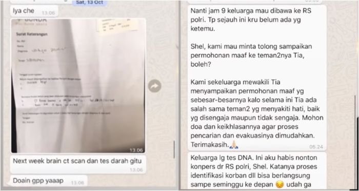 Tia sempat menderita vertigo sebelum penerbangan Lion Air JT 610. 
